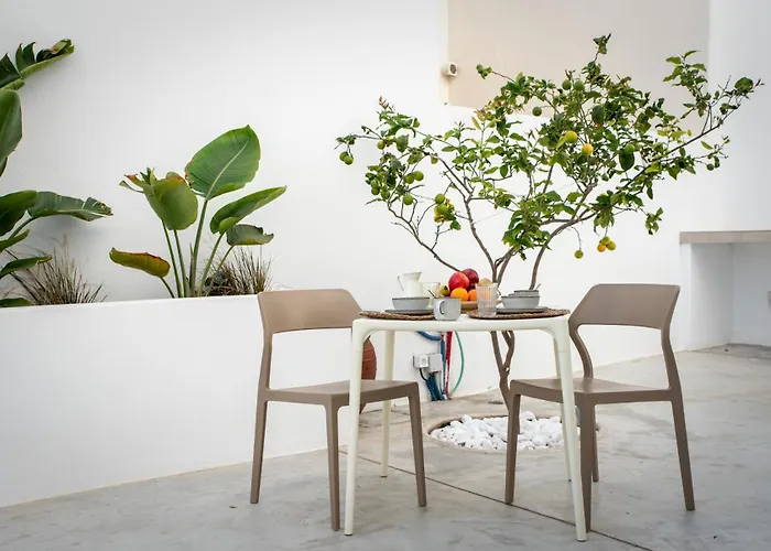 Short Lemon Tree Apartment Naxos City